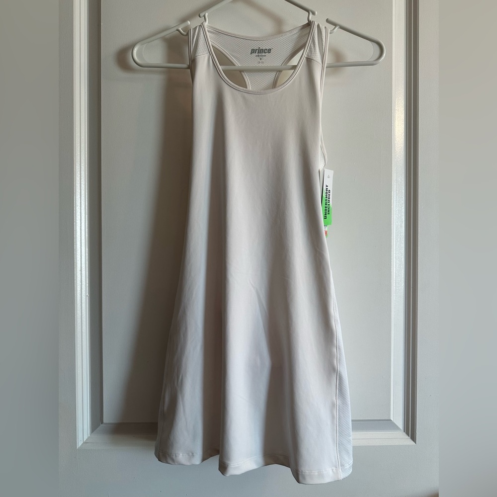 Prince Girls' White Tennis Match Dress